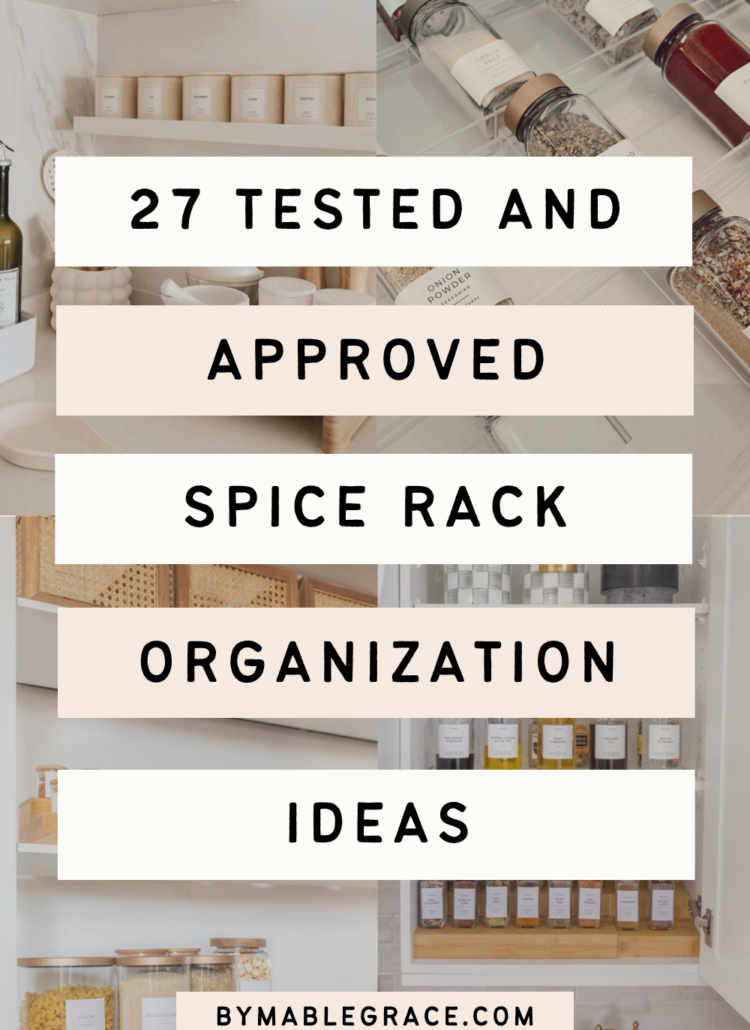spice organization ideas
